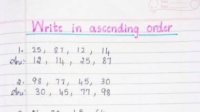 Arranging Numbers in Ascending Order